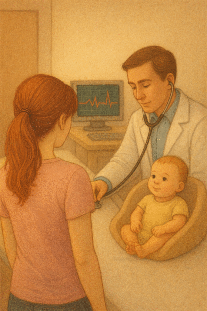 Rêve de problème cardiaque Clémentine est chez le médecin