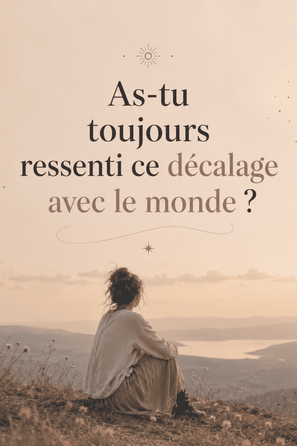 As tu toujours ressenti ce décalage avec le monde ?